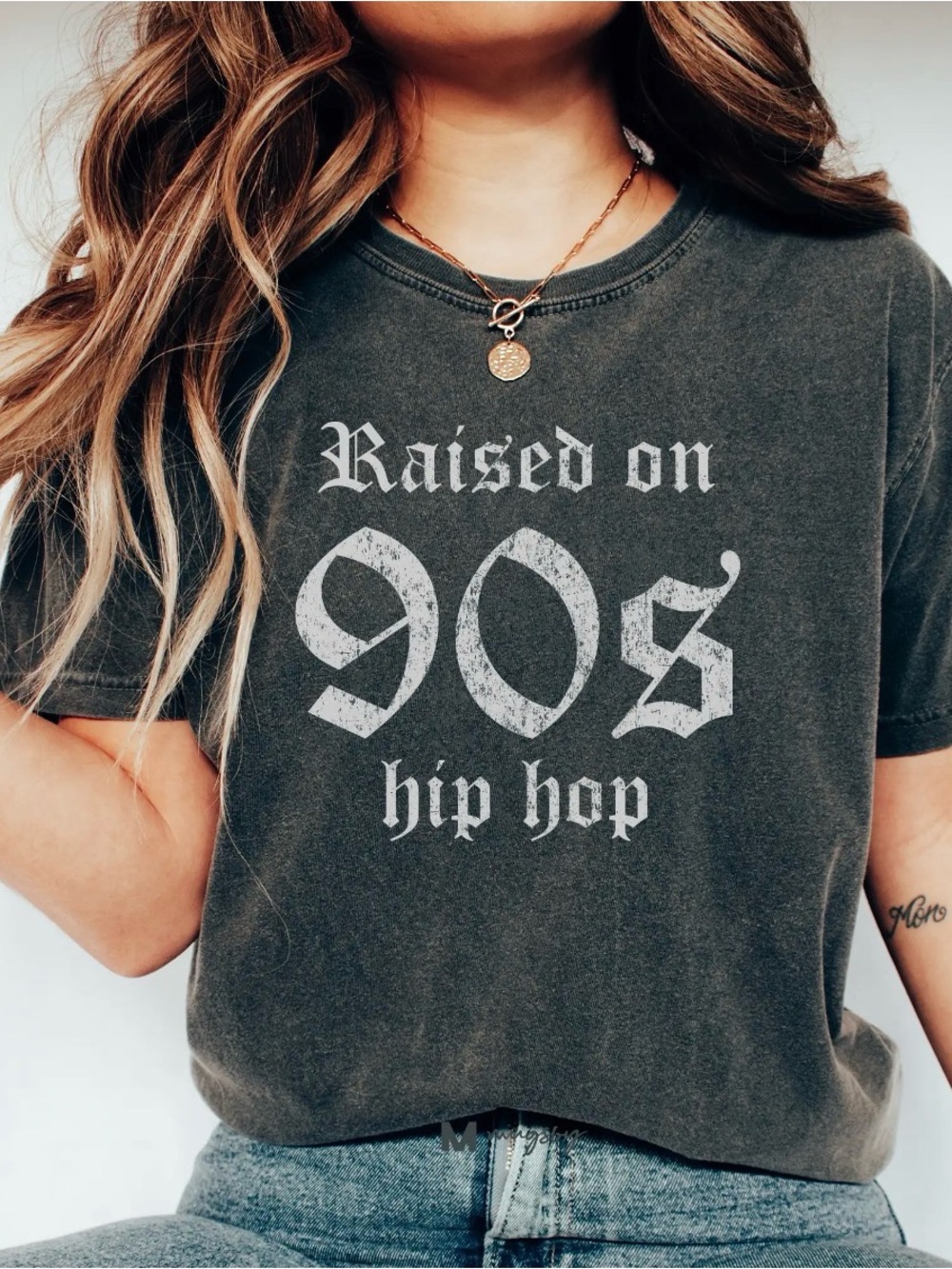 Raised on 90s Hip Hop Graphic Tee